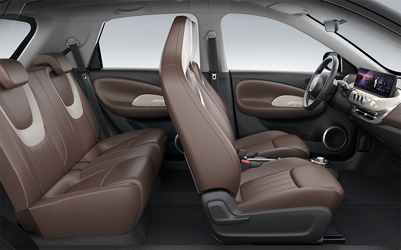 Geniş salon, yığcam gövdədə